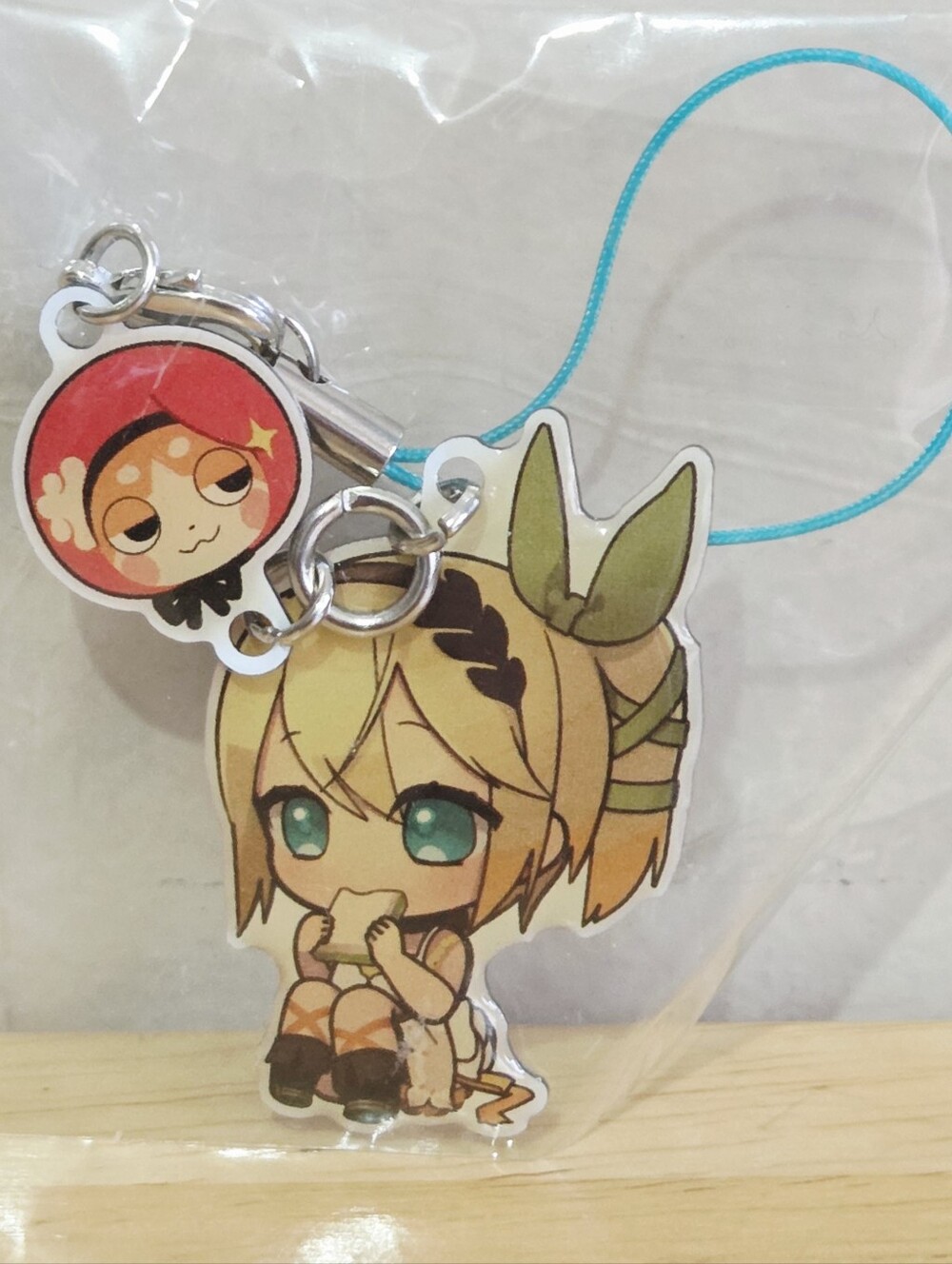 *4 for $20* Tales of Zestiria the X YuraYura Edna Charm Strap Keychain - RPG